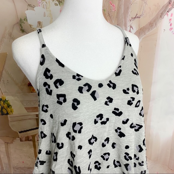 NEW Tabitha Animal Print Chemise Pajama Top - Picture 2 of 10